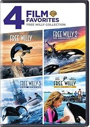 4 Film Favorites: Free Willy (Free Willy, Free Willy 2: The Adventure Home, Free Willy 3: The Rescue, Free Wil