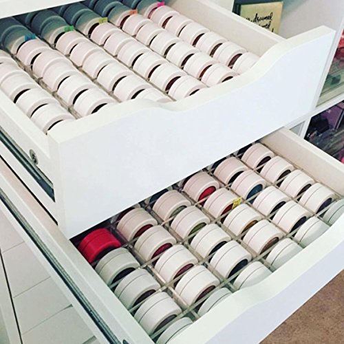 Fits Ikea Alex Holds 72 Eyeshadow Drawer Acrylic Makeup Organizer