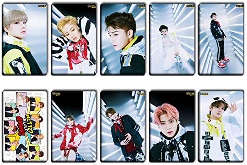 yuangong Lovely NCT127 Mini 4 Series WE ARE SUPERHUMA Crystal Card Sticker WE ARE SUPERHUMA(H02)