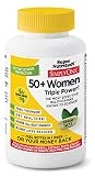 SuperNutrition Simply One 50+ Women's Iron-Free Multivitamin Tablet, 90 Count
