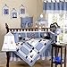 Sweet Jojo Designs Baby and Kids Clothes Laundry Hamper - Come Sail Away