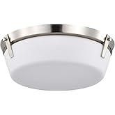 Nuvo Rowen - 3 Light Flush Mount in Traditional Style-4.5 Inches Tall and 14.63 Inches Wide-Brushed Nickel Finish