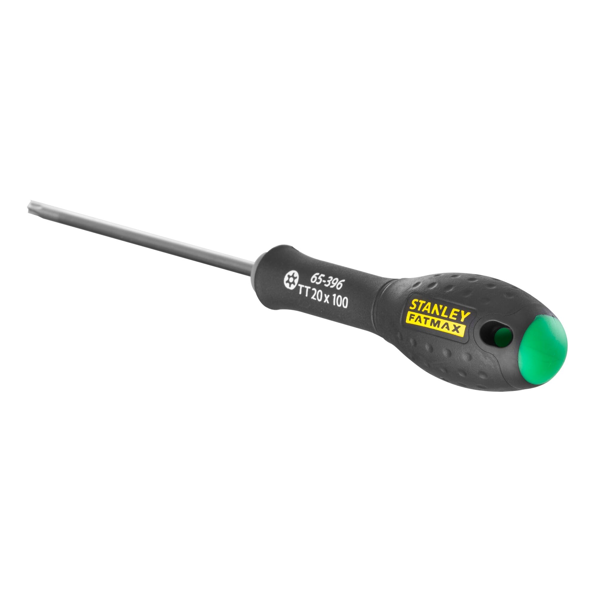 Stanley 0-65-396 Fat Max Screwdriver Torx Tt20X100Mm-Black/Green