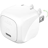 Belkin BoostCharge 20W Cubic Wall Charger, USB-C Power Delivery Fast Charging for Apple iPhone 16, 16 Plus, 16 Pro, 16 Pro Ma