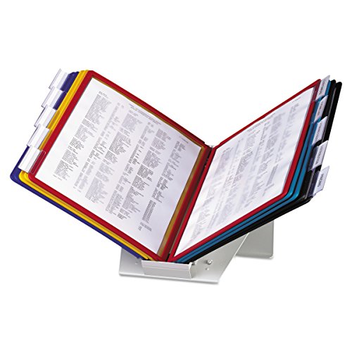 DURABLE Desktop Reference System, 10 DoubleSided Panels, LetterSize