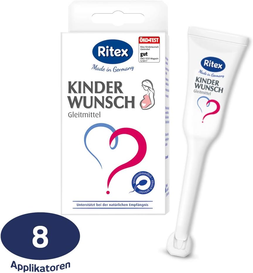 Ritex Kinderwunsch Gleitmittel Gel (8 x 4ml)