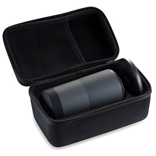 Caseling Hard Travel Case for Bose SoundLink Revolve Portable 360 Speaker and Charging Cradle Storage Carrying Pouch Bag