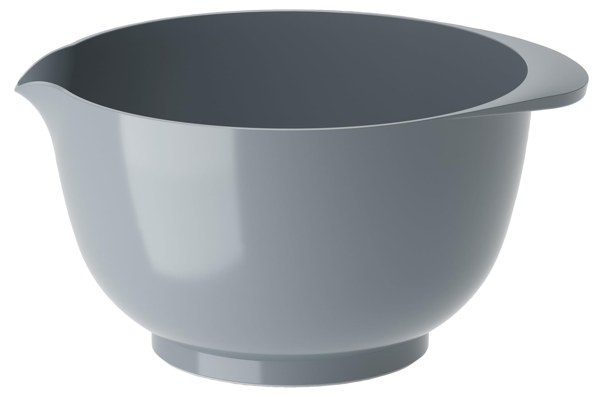 Rosti Margrethe Mixing Bowl, 3 Litre Unbreakable Bowl, Pastry Bowl, Yeast Bowl with Good Handle, Recyclable Plastic, Dusty Blue