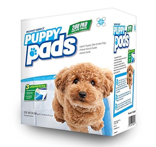 Absorbent Polymer Mednet Direct Puppy Pads Mednet Direct Layer Dog