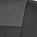 BDK OS-409-CC-A_am Black & Charcoal Synthetic Leather Seat Covers for Car SUV Van - Affordable PU Vinyle Replacement Covers