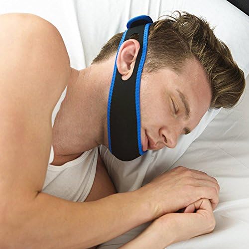 Anti Snore Chin Strap - Natural Snore Relief Device That Effectively Reduces Snoring - Scientifically Designed To Prevent Snoring The Easy And Comfortable Way - Stop Snoring