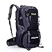 BeGrit Hiking Backpack Backpacking Bag Sport Daypack 40 Liter for Camping Travelling Outdoor Mountaineering