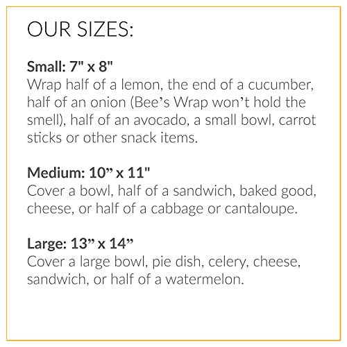 3 Bees+Wrap+Assorted+Friendly+Sustainable