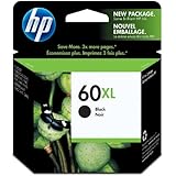 HP 60XL Black High Yield Original Ink Cartridge (CC641WN)