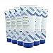 Amazon Brand - Solimo Soothing Cream Moisturizer with Oat, Fragrance Free, 8 Ounce (Pack of 6)