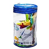 Strokes Art Durable Clay and Dough Tools 21 Piece Set Nature Shapes - Create Hours Of Creativity - Ages 3 & Up - Includes Handy Storage Bag