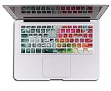 Herngee Scientific Brain and Art Brain, Einstein Left and Right Brain Macbook keyboard Decal Keyboard Skin Sticker for MacBook Air 13 inch