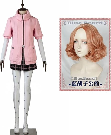 Amazon Sweeteasy 奥村春 おくむらはる コスプレ衣装 ウィッグ付き ペルソナ5 Persona 5 P5 コスチューム 変装 仮装 ハロウィン 忘年会 女性l コスプレ 仮装 通販