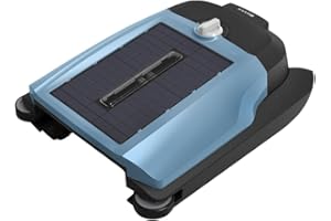 Betta Flex Solar-Powered Robotic Pool Skimmer – Cordless with Dual Cleaning Modes, Soft-Touch Pool Protection. Compatible with Infinity Edge, In-Ground & Above-Ground Pools (Blue)