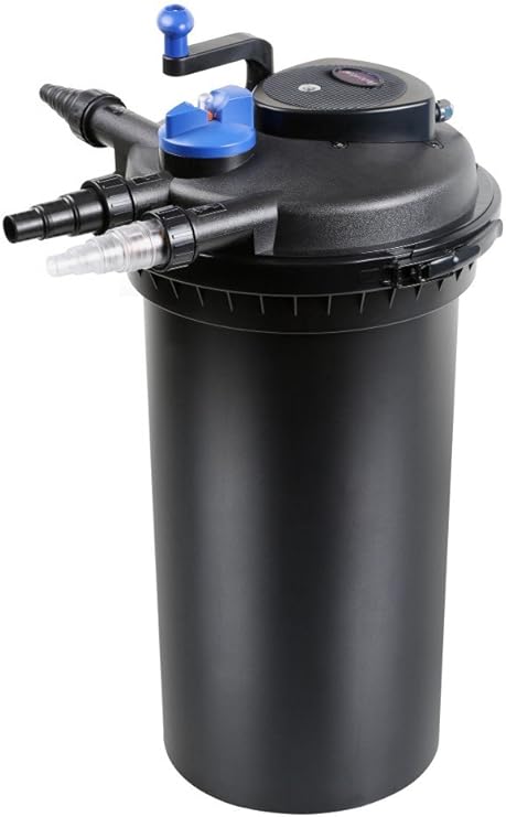 Aquaristikwelt24 Aquaone Cpf 15000 Bio Druckteichfilter 30000l Teichfilter Bachlauf Inkl 18 Watt Uvc Klarer Druckfilter Bachlauf Uvc Lampe Klar Amazon De Garten