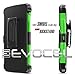 Evocel Generation Series Phone Case Compatible with LG K8V (VS500) with HD Screen Protector and Belt Clip Holster, Green