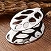 Sannysis Cover Case Clip Bracket for Bellabeat Leaf Nature Health Tracker Stainless Steel (Silver B)