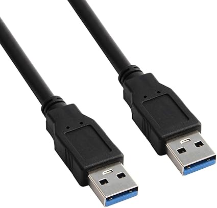 Amazon Co Jp Usb 3 0 ケーブル 長さ60cm タイプa タイプa Usbケーブル オス オス 金属コネクタ搭載 ラジエーター カメラなど用 延長ケーブル データライン パソコン 周辺機器