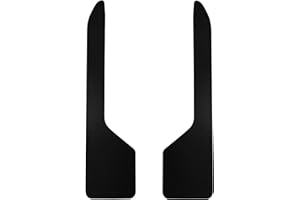 36″ x 15″ – 2PC Long John Plastic Mud Flaps with Stainless Steel Hardware - 64305