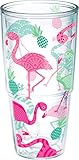 Tervis 24 oz. Flamingo Pattern Tumbler 24 oz. Tumbler