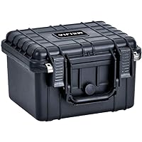 Lykus Waterproof Hard Case With Custom Foam For Pistol Camelectronicstoolsand More