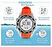 Pyle Waterproof Underwater Snorkeling & Diving Multi-Function Water Sport Wrist Watch with Dive Mode, Chronograph, Stopwatch, Water Temperature, Dive Depth & Duration