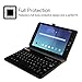 Fintie Keyboard Case for Samsung Galaxy Tab E 8.0, Slim Fit Folio PU Leather Case with Detachable Magnetical Bluetooth Keyboard for Galaxy Tab E 32GB SM-T378/Tab E 8.0 SM-T375/T377, Galaxy