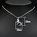 MONBO Unicorn Pendant Necklace