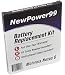 NewPower99 Battery Replacement Kit for Motorola Nexus 6 with Video Installation DVD, Installation Tools, and Extended Life Battery