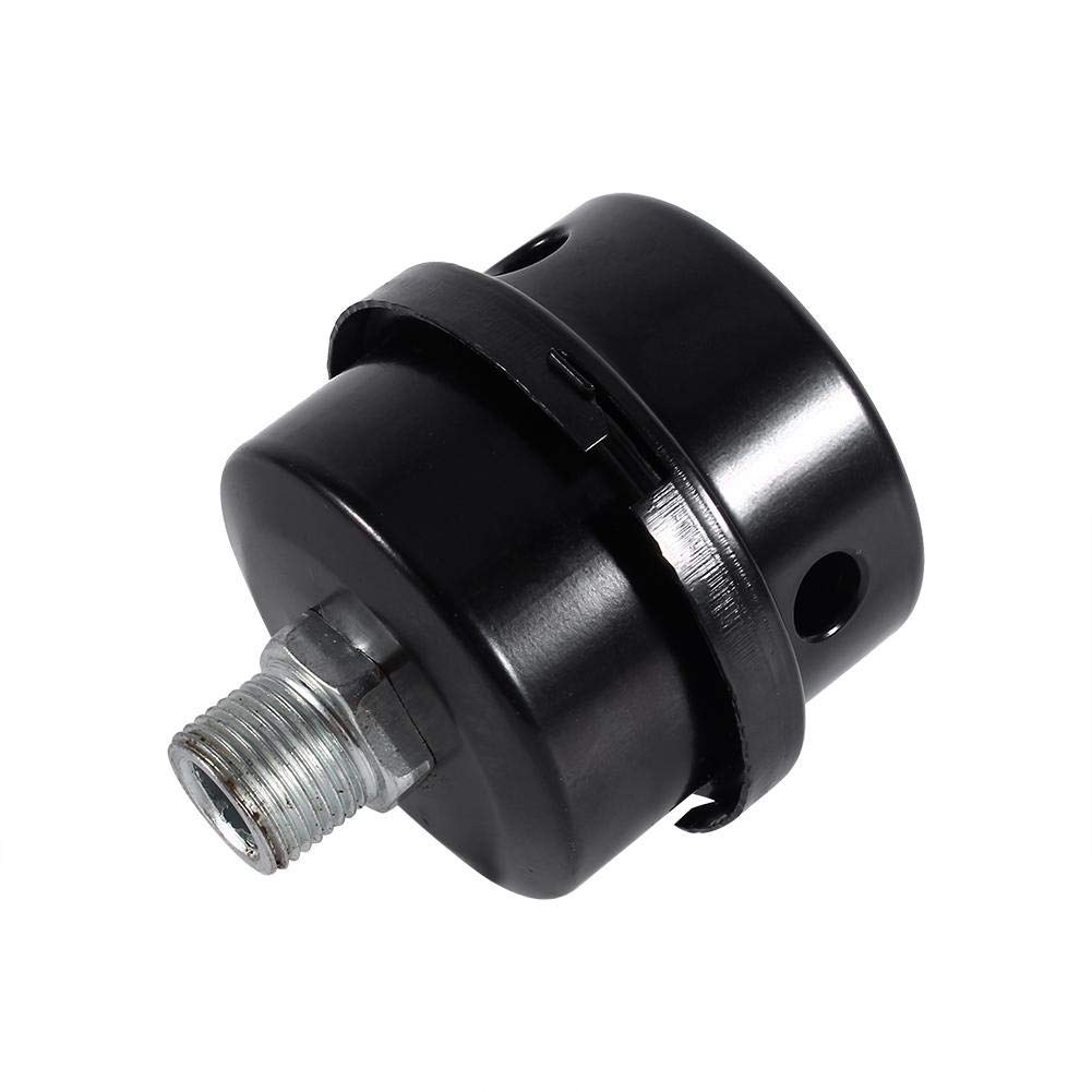 3/8-Inch 16MM Air Compressor Intake Silencer Filter Sound Muffler Replacement Part for Quieter Operation Quiet Air Compressor Accessory Noise Reduction Intake Filter