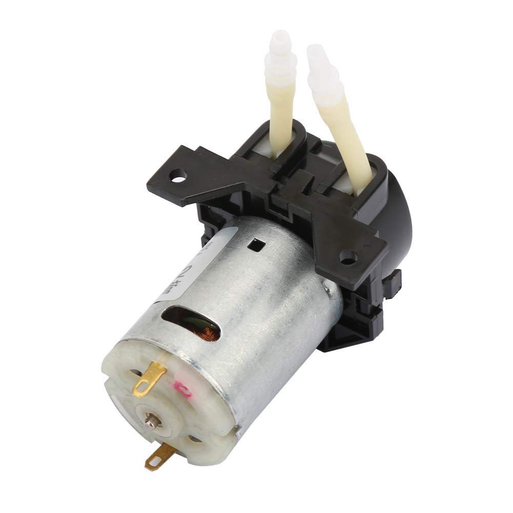 DC Peristaltic Pump, 12V PeristalticPump Laboratory Dosing Pump D-2 2 * 4mm Tube Peristaltic Liquid Pump for Laboratory Analytic(Black) - Image 4