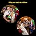 Lifbeier Glow Sticks Party Pack - 12 PCS LED Flashing Light Up Foam Sticks Ideal for Birthday Wedding Decorations ¡­