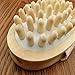 AnHua Anti Cellulite Massager Body Circulation Brush Hand-Held Wood Sauna Spa Bath New