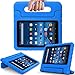 AVAWO Kids Case for Fire 7 2017 - Light Weight Shock Proof Handle Kid-Proof Case for Fire 7 inch Display Tablet (7th Generation - 2017 Release), Blue