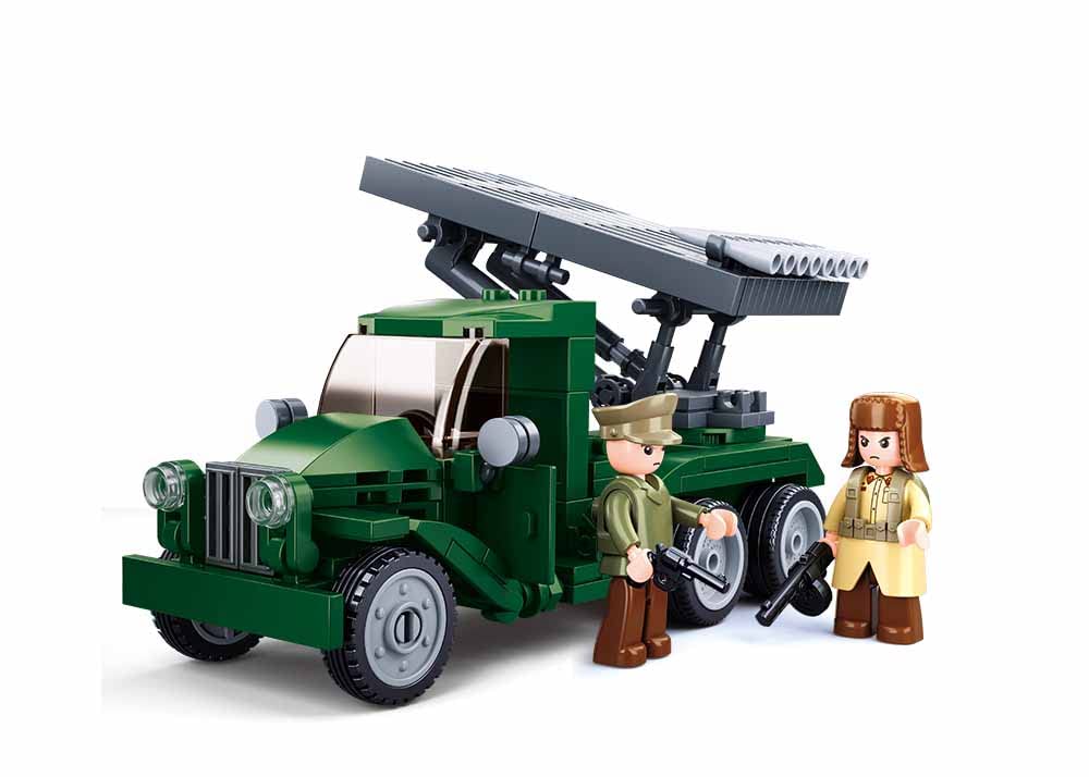 Sluban Army (Battle of Budapest) - Katyusha Rocket 201 pieces, Multicolor (M38-B0975)