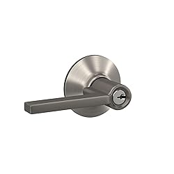 Schlage F51A LAT 619 Latitude Door Lever, Keyed