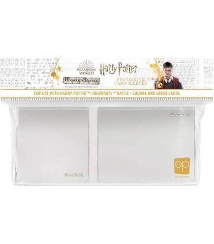 Amazon.com: Standard Art Sleeves - Wizarding World - Hpotter