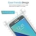 [4 Pack] LK Screen Protector for Samsung Galaxy J7 2017, [Tempered Glass] with Lifetime Replacement Warranty