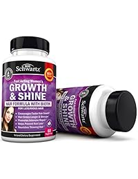 Vitaminas para el crecimiento del cabello con Biotina. Exclusivo producto para estimular el...