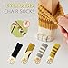 UrsoKuz 24 PCS Chair Leg Protectors with Cute Cat Paw Design, Reliable Furniture & Floor Protector, Reduce Noise Fancy Chair Leg Covers Table Leg Socks Pads (4 Patterns + 2 Random Patterns)