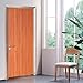 fowong Under Door Sweep, 1.6 inch Width x 39 inch Length Weather Stripping Door Bottom Seal Strip Energy Saving Door Draft Stopper (Brown)