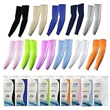 Elixir Arm Cooler Cooling Sleeves UV Protective Compression Arm Sleeves, 1 Pair, Various Color Available