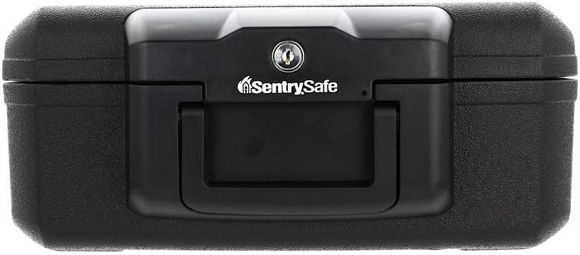 SentrySafe 1200 Fireproof Box with Key Lock, 0.18 Cubic Feet - Gun Safes And Cabinets - 