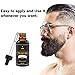 2 Packs Beard Care Oil for Men All Natural Scented Leave-in Conditioner & Softener Organic Tea Tree and Jojoba for Mustache Beard Grooming Moisturizing 30ml,1 fl oz