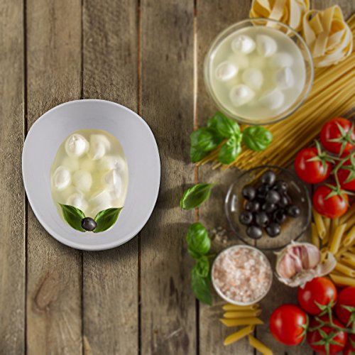 Decorative Egg-Shaped No-Skid Scoop Bowl - Thumbnail 7
